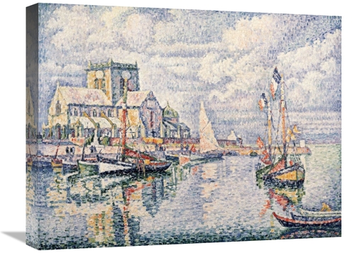 Global Gallery GCS-267296-22-142 22 in. Le Port De Barfleur Art Print 