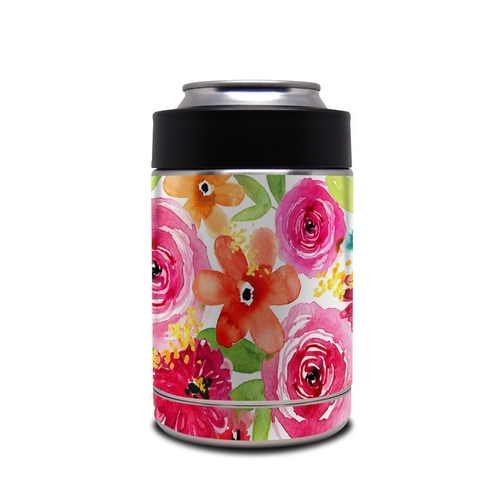 DecalGirl YRC-FLORALPOP Yeti Rambler Colster Skin - Floral Pop