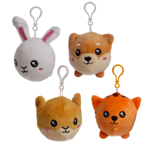 Squishy Cuddlies Cute Keyring - Pets