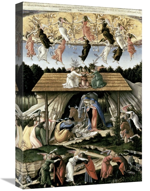 Global Gallery GCS-276808-22-142 22 in. Mystic Nativity Art Print - Sa