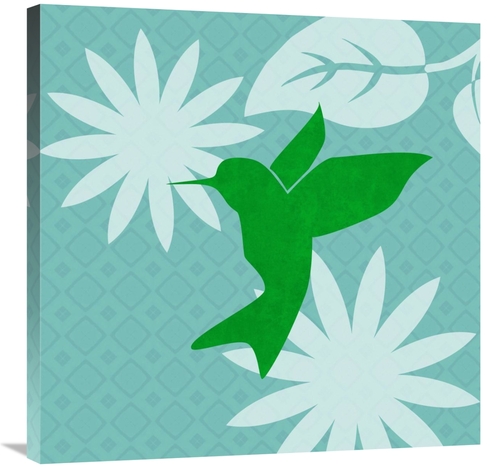 Global Gallery GCS-454903-3030-142 30 x 30 in. Bright Birds - Hummingb