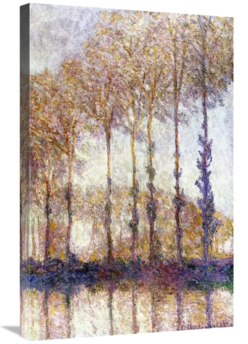 Global Gallery GCS-278694-30-142 30 in. Poplars Art Print - Claude Mon