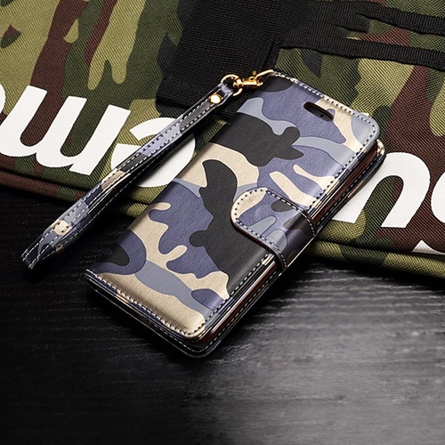 Camouflage iPhone Wallet Case
