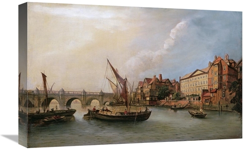 Global Gallery GCS-266994-22-142 22 in. Westminster Bridge Art Print -