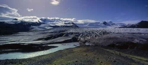Panoramic Images PPI111186L Glaciers in a lake  Vatnajokull  Fjallsarl