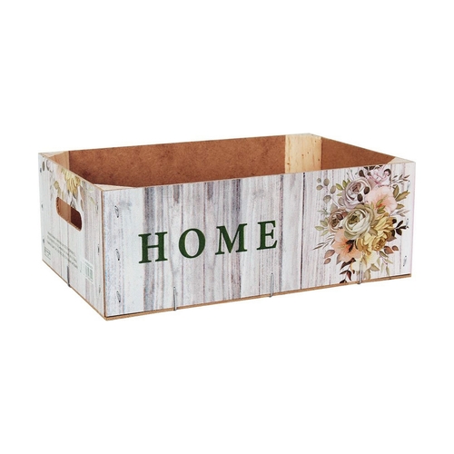 Storage Box Confortime Sweet 30 x 20 x 10 cm Wood