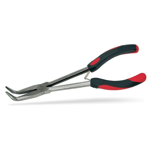 Powerbuilt 10in Long Reach Bent Nose Pliers - 640862
