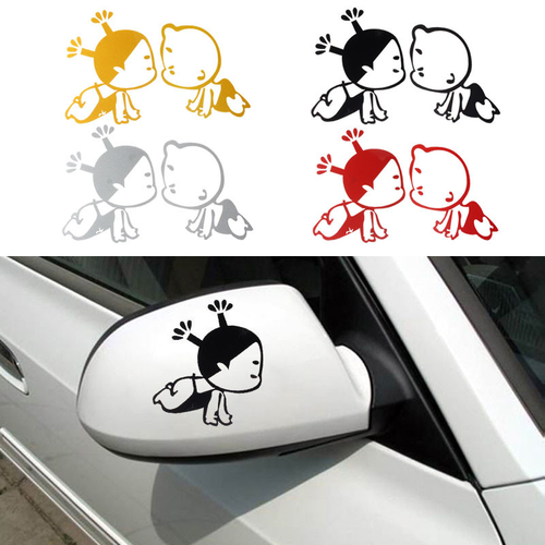 Fashion Child Design 3D Decoration Sticker For Car
