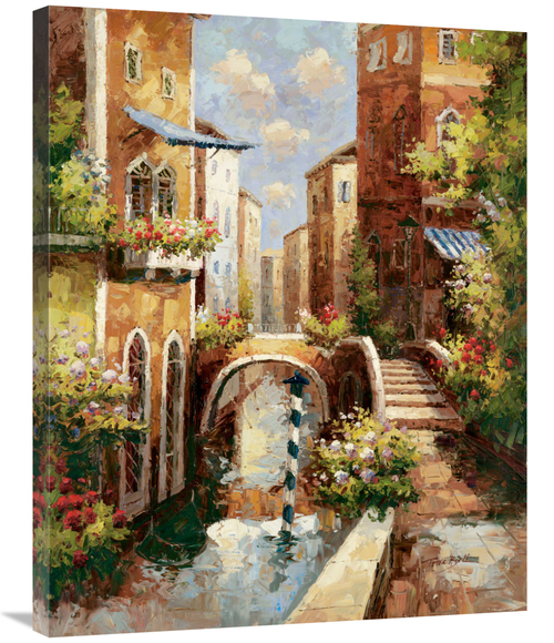 Global Gallery GCS-129794-2835-142 28 x 35 in. Venice Canal II Art Pri