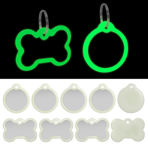 Wholesale Dog ID Tag Fluorescence Personalized