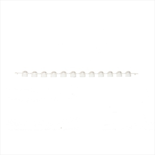 Bio Plas 5040 - 1 Strip Caps for .2 ml Micro Reaction Tubes - 12 Caps