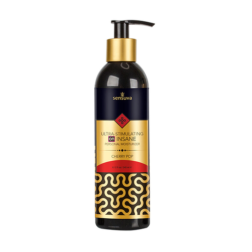 Lubricant Ultra-Stimulating  Sensuva Cherry Pop 240 ml