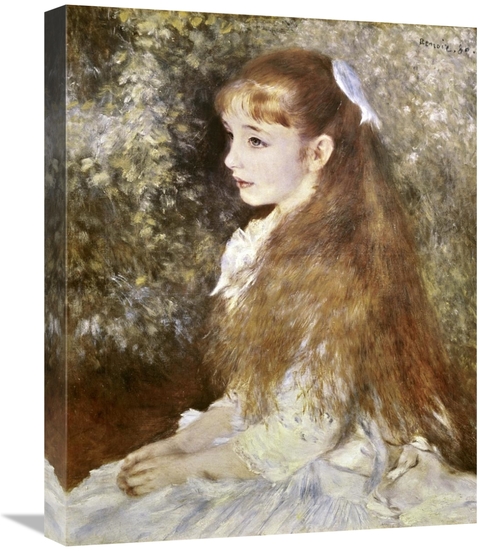 22 in. Mlle Irene Cahen D Anvers Art Print - Pierre-Auguste Renoir