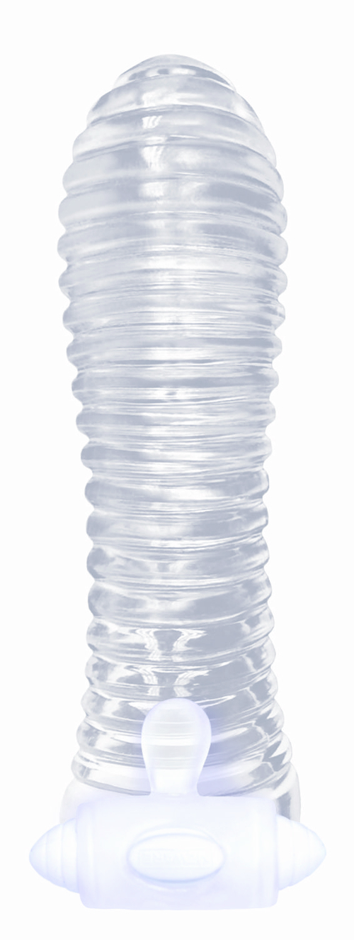 The 9's Vibrating Sextenders - Ribbed