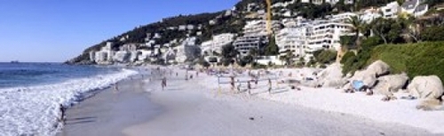 Buildings at the waterfront  Clifton Beach  Cape Town  Western Cape Pr