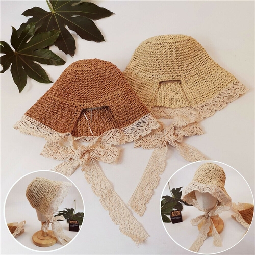 Summer Holiday Women Baby Girl Family Hat Fishing