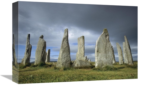 Global Gallery GCS-453471-1218-142 12 x 18 in. Callanish Standing Ston