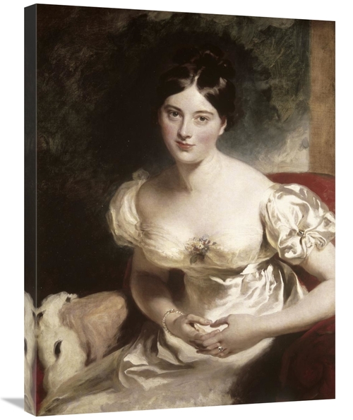 Global Gallery GCS-278202-30-142 30 in. Margaret, Countess of Bles