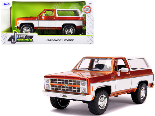 1980 Chevrolet Blazer K5 Copper and White \Just Trucks\" 1/24 Diecast