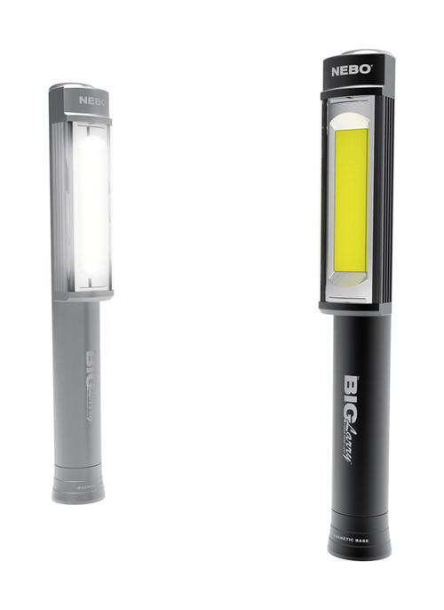 Nebo 3767746 Big Larry 400 Lumens COB Work Light LED AA Assorted- pack