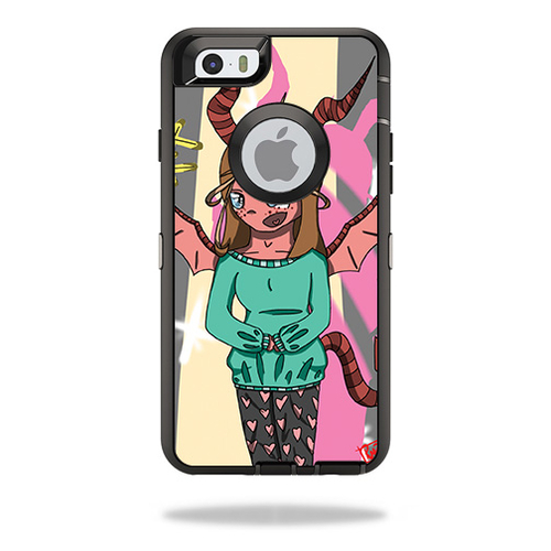 MightySkins OTDIP6-Demon Child Skin for Otterbox Defender iPhone 6 & 6