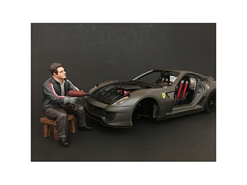 \Chop Shop\" Mr. Lugnut Figure for 1:24 Scale Models by American