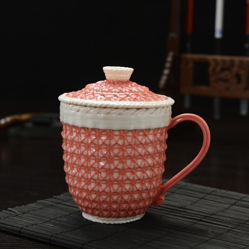 Handmade woven exquisite woven hollow Water Mug