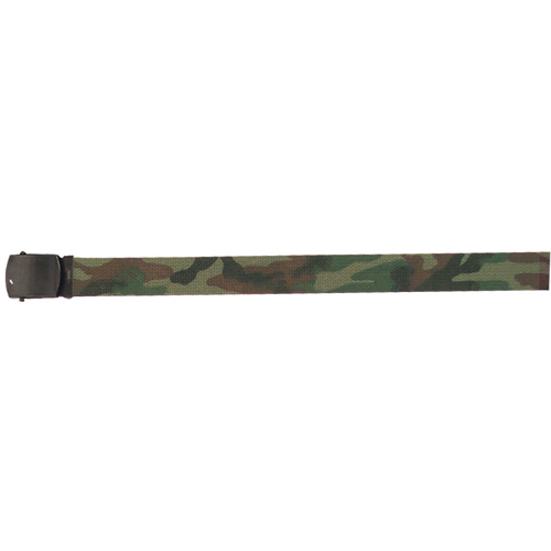 Fox Outdoor 45-44 CAMO     Web Belt 54  Roller - Black Buckle pack of 