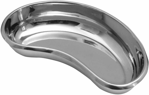 Dukal Stainless Steel Kidney Tray 6", Emesis Basin 12 Oz. Kidney