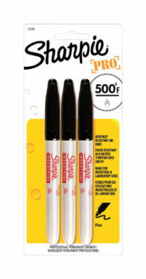 Sanford 9306432 Sharpie Indust Fine Marker  Black
