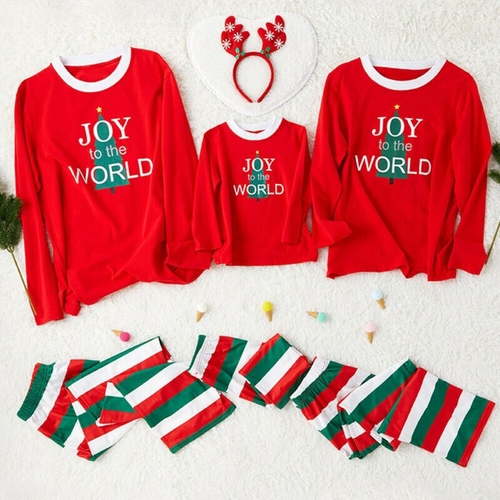 2020 Christmas Parent child Clothes Sets For New