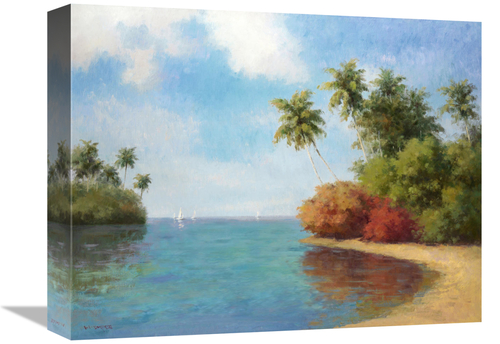 Global Gallery GCS-131226-1216-142 12 x 16 in. Coco De La Playa Art Pr