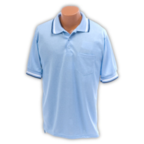 Ssg - Bsn LBUMPXXX Umpire Shirt Light Blue 3XL Baseball-Softball Cloth