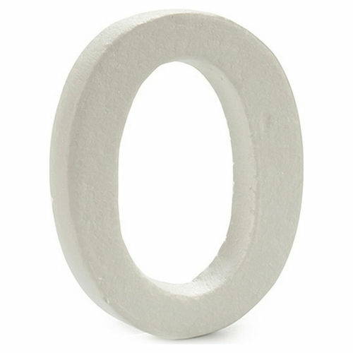 Letter O polystyrene