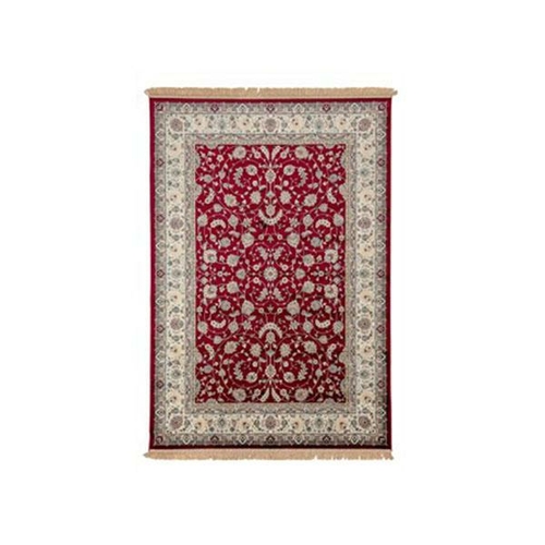 Royal Palace Red Silk Rug