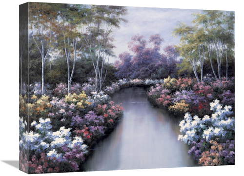 Global Gallery GCS-126374-1620-142 16 x 20 in. Floral Fantasy Art Prin