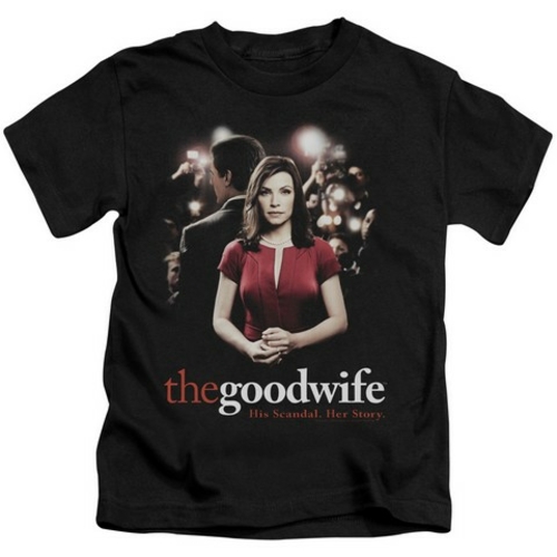 Trevco The Good Wife-Bad Press - Short Sleeve Juvenile 18-1 Tee - Blac