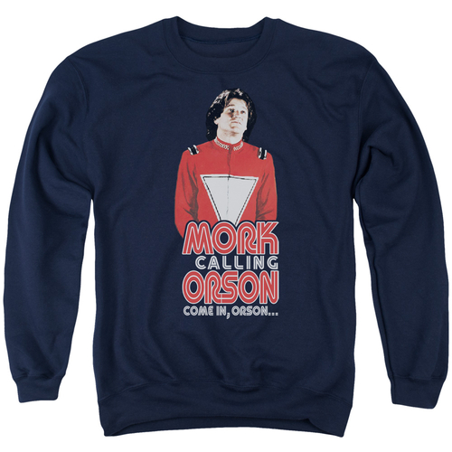 Trevco CBS1553-AS-2 Mork & Mindy & Come In Orson Adult Cotton & Polyst