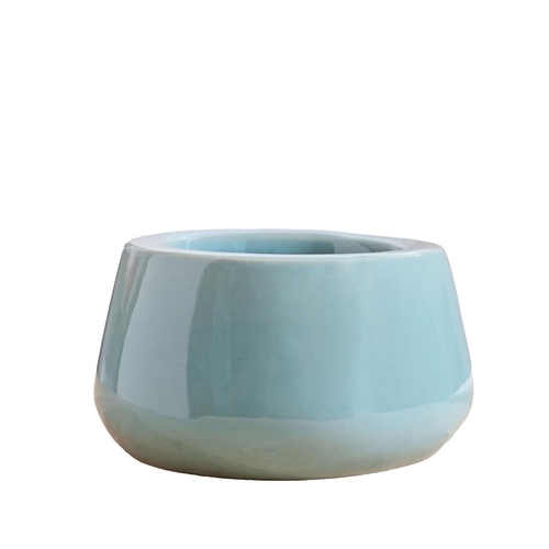 Tulip Fantasy 6031 Aqua Green Ceramic Pot