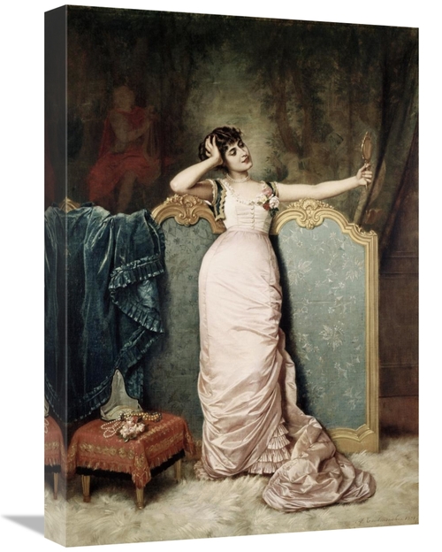 Global Gallery GCS-280580-22-142 22 in. Admiring Herself Art Print - A