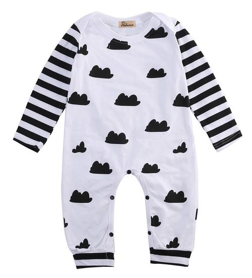 New Cute Cartoon Baby Girl Boy Clothes