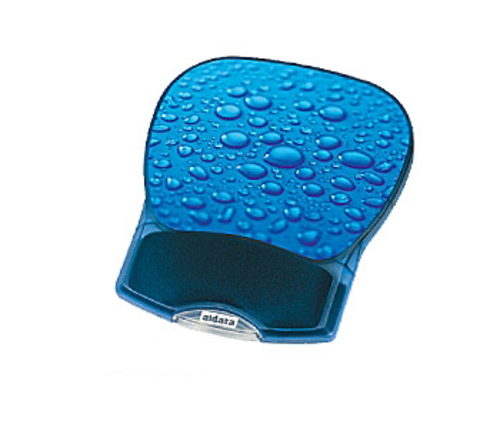 Aidata USA GL012D Deluxe Gel Mouse Pad - Water Drop