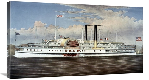 Global Gallery GCS-277196-36-142 36 in. Peoples Line - Hudson River&#4