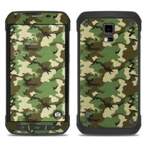 DecalGirl SGS5A-WCAMO Samsung Galaxy S5 Active Skin - Woodland Camo