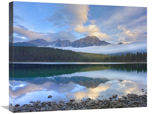 Global Gallery GCS-397159-2228-142 22 x 28 in. Pyramid Mountain & Bore