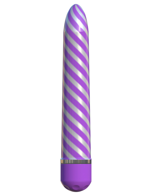 Sweet Swirl Vibrator - Purple