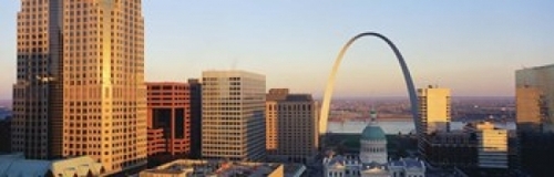 Panoramic Images PPI81679L St. Louis skyline Poster Print by Panoramic