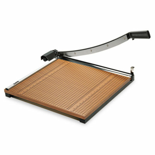 X-ACTO 26618 Wood Base Guillotine Trimmer- 15 Sheets- Wood Base- 18&am