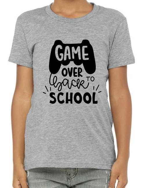 "Game Over, Back to School" T-Shirt