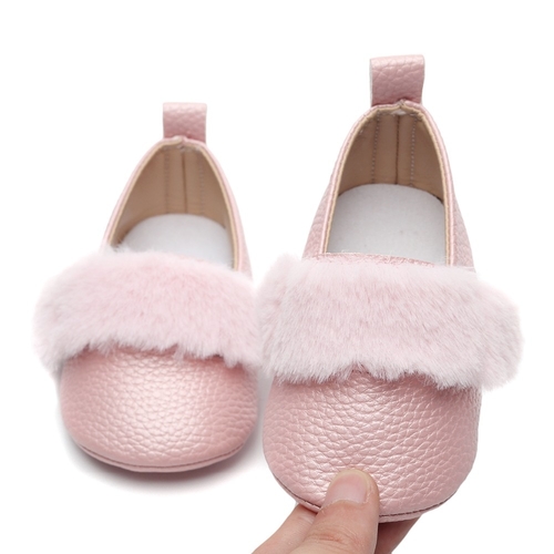 2019 First walkers pu leather shoes baby Princess